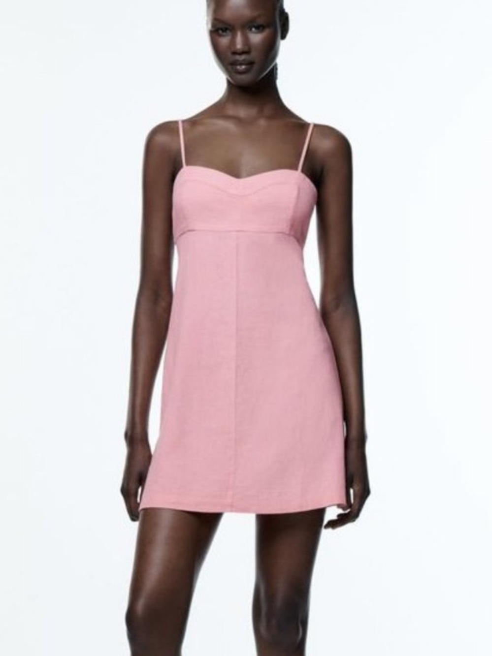 Zara Linen Mini Dress